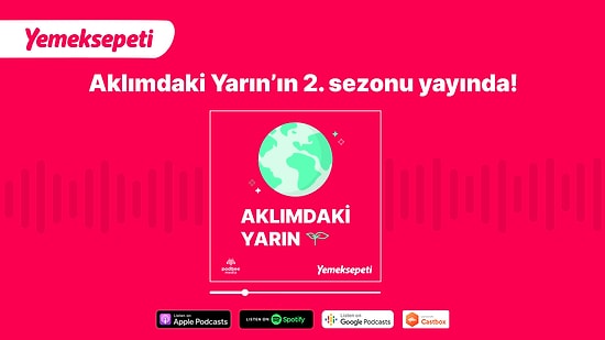 Yemeksepeti’nin Katkılarıyla “Aklımdaki Yarın” Podcast Serisinin İkinci Sezonu Başladı!