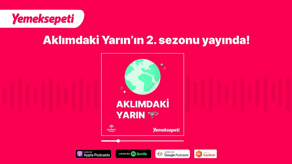 Yemeksepeti’nin Katkılarıyla “Aklımdaki Yarın” Podcast Serisinin İkinci Sezonu Başladı!