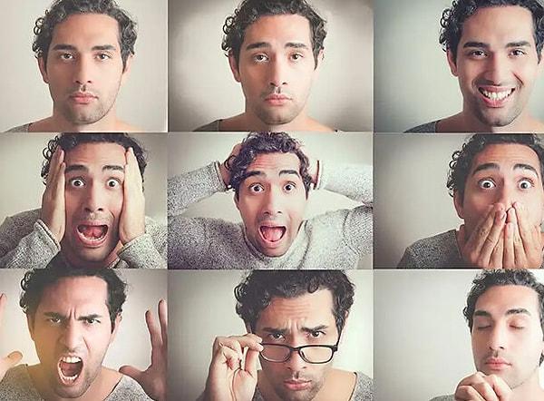 11. Yüz ifadelerimiz nasıl hissettiğimiz konusunda etkili. Beynimizi istediğimiz herhangi bir yüz ifadesiyle yanıltabiliriz.