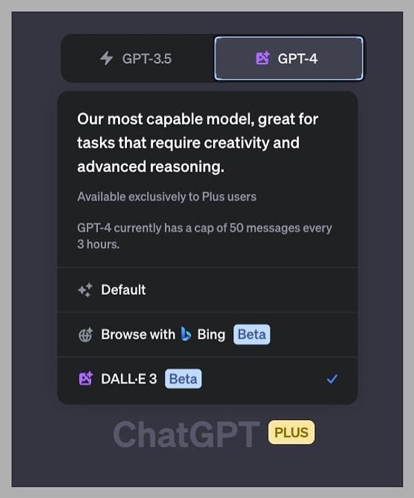 Çoktan ChatGPT Plus üyesiyseniz öncelikle uygulamaya ya da web sitesine girin.
