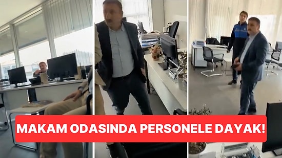 Üsküdar Belediyesi’nde Yaşandı: Müdür Yardımcısından Makamda Personele Dayak