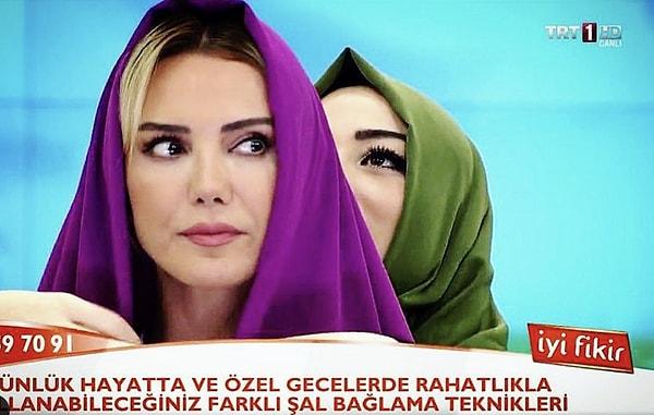 Yine Gerçek Gündem'in iddiasına göre, kısa sürede ünlenen CŞK şal-eşarplarıyla Kaya çifti, markanın tanıtımı için TRT 1'de yayınlanan Ece Erken'in İyi Fikir programına katılmış.