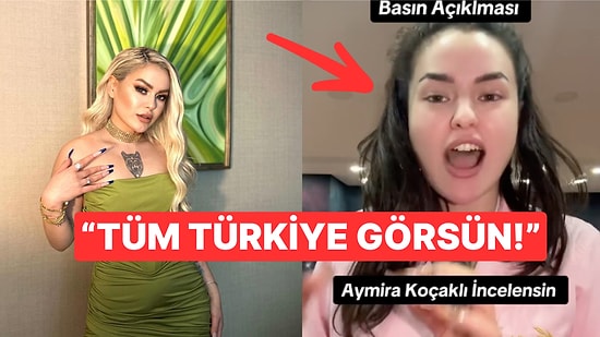 Dilan Polat'ın Ardından Oklar Ona Çevrilmişti: Aymira Koçaklı'dan Basın Açıklaması Geldi