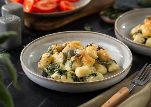 3. Adaçayı ve Pazılı Gnocchi Graten