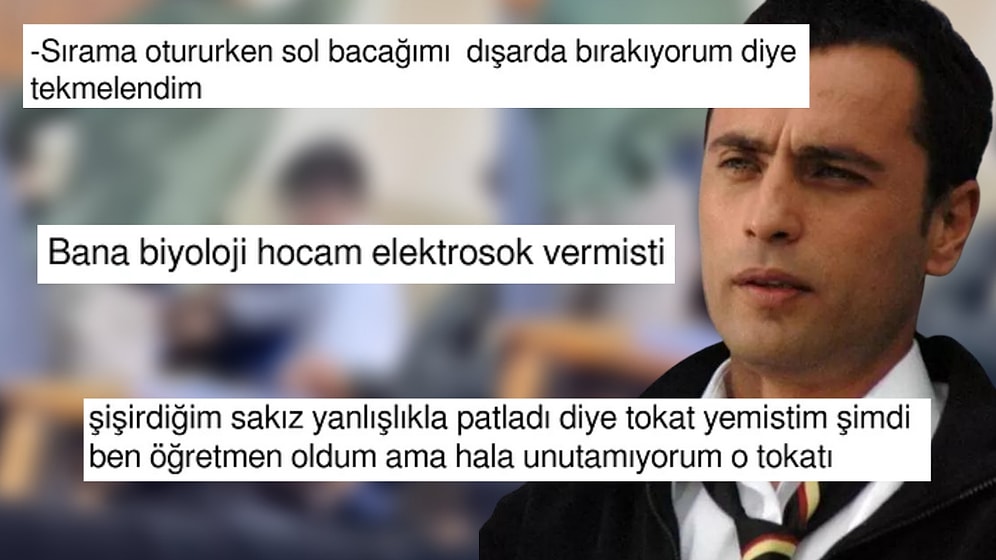 Öğretmenlerinden Yedikleri Dayakları Anlatarak Hepimizin Kötü Okul Anılarını Tetikleyen Twitter Kullanıcıları