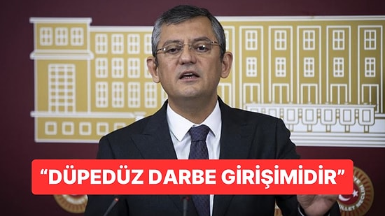Özgür Özel’den Yargıtay’a Tepki: “Halkı Bu Kalkışmayı Durdurmaya Davet Ediyoruz”