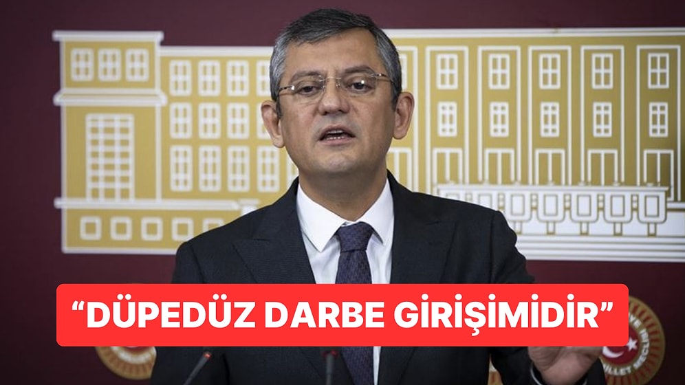 Özgür Özel’den Yargıtay’a Tepki: “Halkı Bu Kalkışmayı Durdurmaya Davet Ediyoruz”