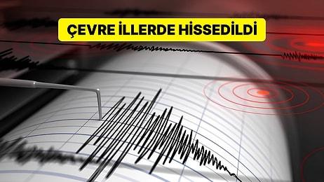 Hatay Kırıkhan'da 4.8 Büyüklüğünde Deprem