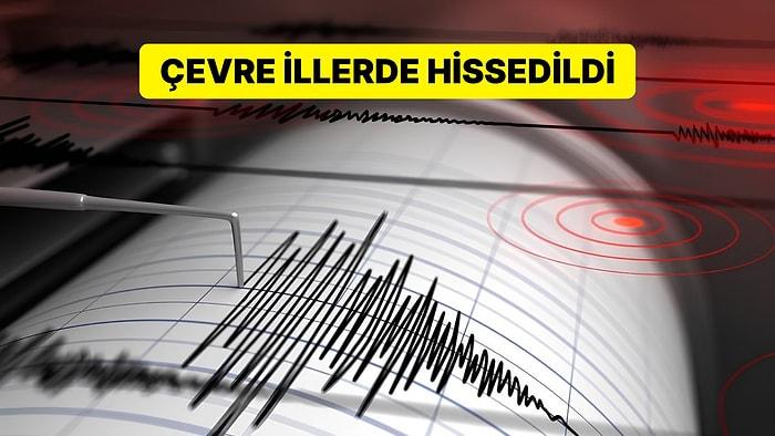 Hatay Kırıkhan'da 4.8 Büyüklüğünde Deprem
