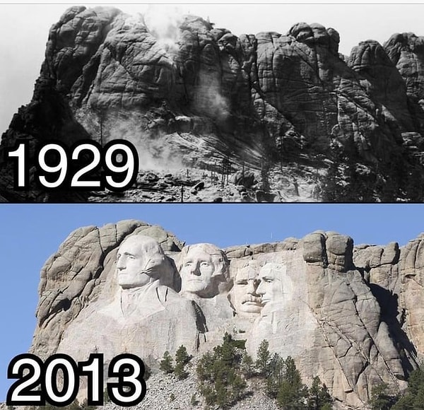 2. Rushmore Dağı Anıtı.