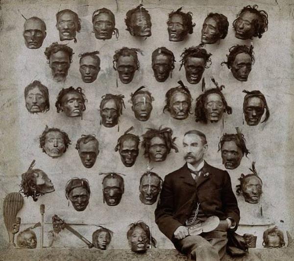 15. Avrupalılar, Yeni Zelanda'ya gidip Maori halkını öldürdükten sonra onların kafalarından hatıra koleksiyonları yaptılar.