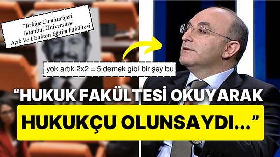 Lise Mezunu Olduğu İddia Edilen Cumhurbaşkanı Danışmanı Anayasa Hukuku Dersi Verince Tepki Gördü