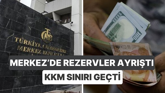 KKM'de Düşüş: 3 Trilyonun Altına İndi! Yabancı Hisse, Vatandaş Döviz Aldı: Merkez'de Rezervler Ayrıştı
