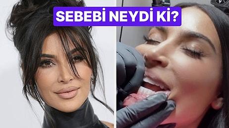 Kim Kardashian, İlk Dövmesini Yaptırdığı Yer ile Görenlerin İçini Bi' Tuhaf Etti