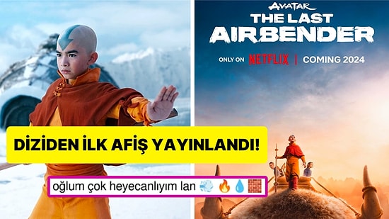 2024'te İzleyiciyle Buluşacağı Açıklanan Avatar: The Last Airbender Dizisinden İlk Afiş Yayınlandı!