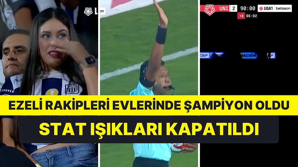 Şampiyonluğu Evlerinde Ezeli Rakibine Kaptıran Alianza Lima Yetkilileri Stat Işıklarını Kapattı