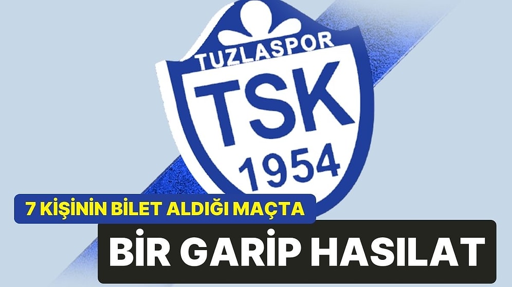 Passolig, Tuzlaspor’un Maçlardaki Bilet Gelirlerini Açıkladı
