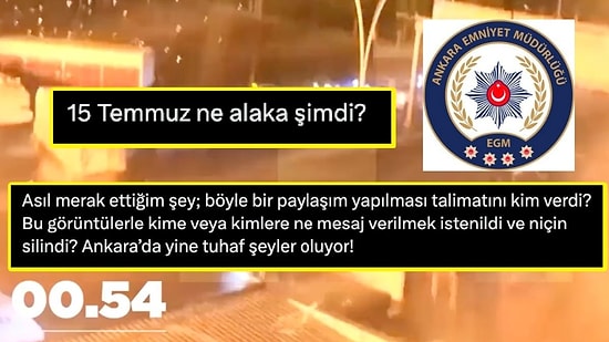 Ankara Emniyet Müdürlüğü’nün 15 Temmuz Paylaşımı ve Kısa Zamanda Silmesi Tartışmalara Neden Oldu
