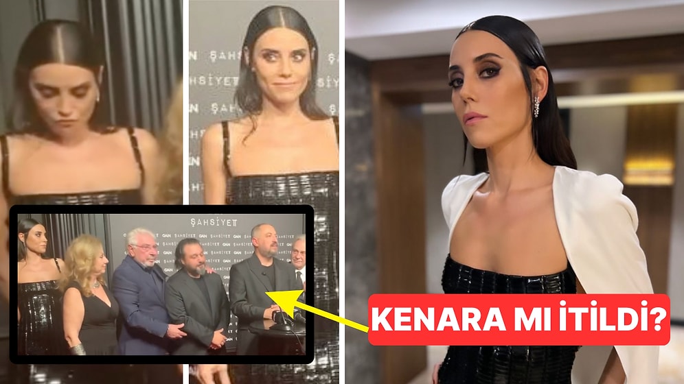 Şahsiyet Dizisinin Galasında En Kenarda Kalan Cansu Dere Rahatsız Oldu: Mimikleri Gözden Kaçmadı