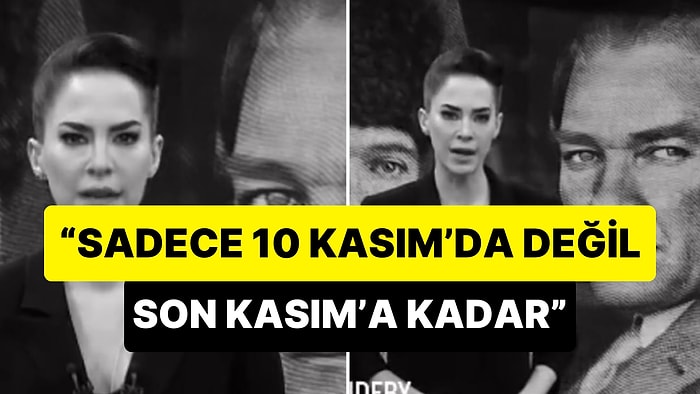 Dilara Gönder'in 10 Kasım Paylaşımı Gündem Oldu: 'Sadece 10 Kasım'da Değil Son Kasım'a Kadar'