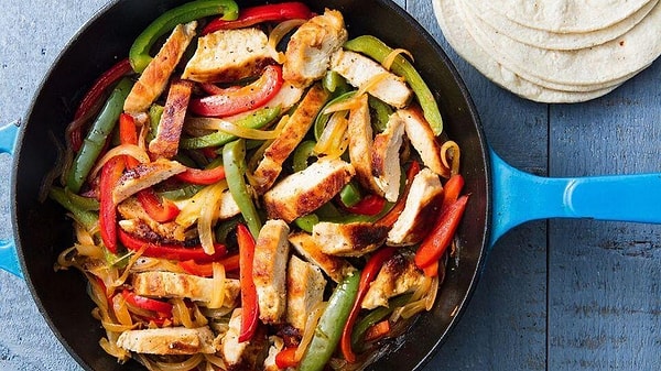 6. Tavuk Fajita