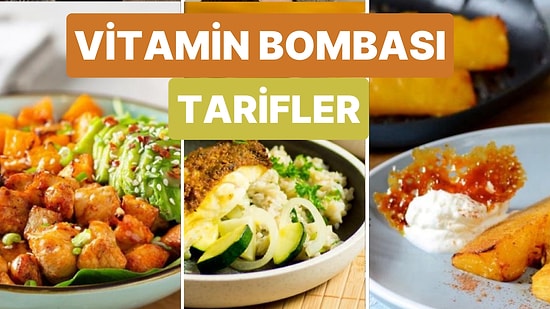 Meyve ve Sebzelerle Mutfağını Renklendirmek İçin Vitamin Bombası 10 Tarif