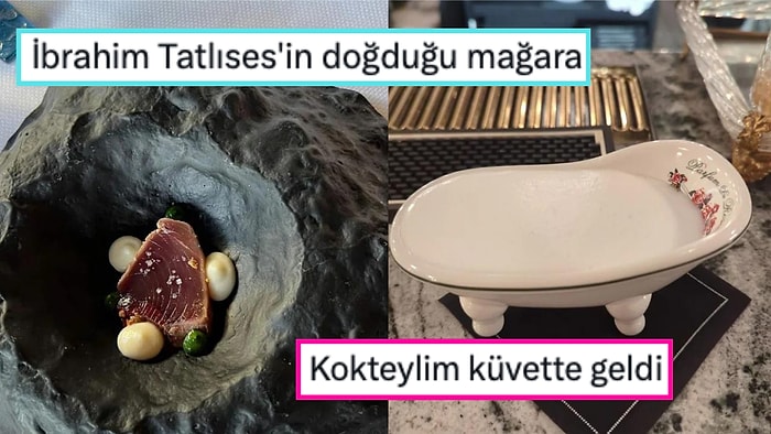 Lüks ve Pahalı Restoranların Masaya Geldiğinde Hayatı Sorgulatacak Göz Kanatan Sunumları