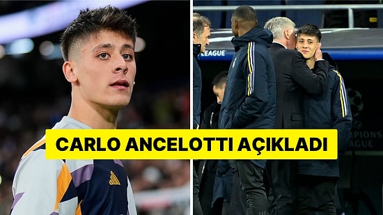 Carlo Ancelotti Açıkladı: Arda Güler'den Hayranlarını Üzen Gelişme