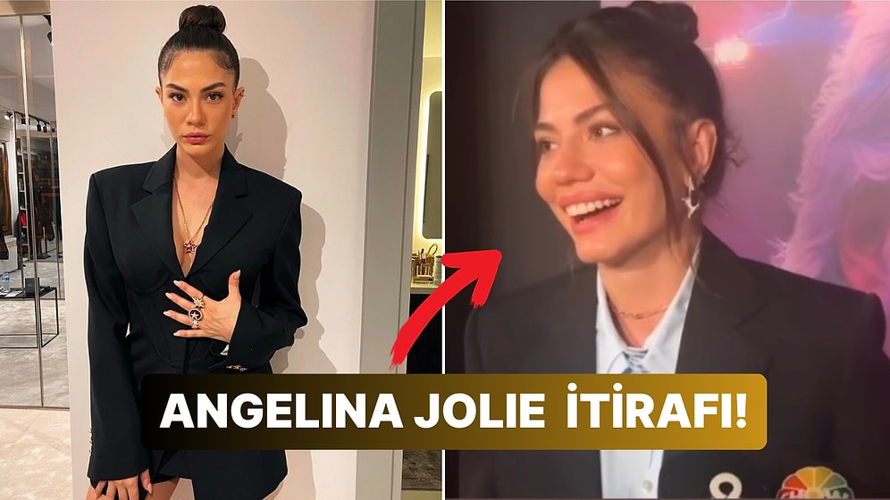 Demet Özdemir Yaptığı İtirafla Olay Yarattı! Güzel Oyuncu Angelina Jolie'yi Neden Kıskandı?
