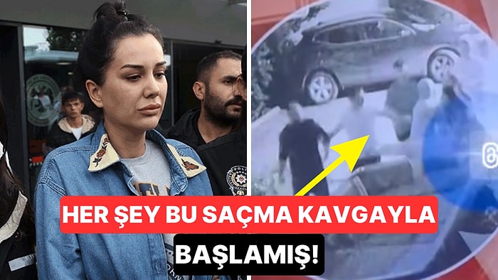 Polatları Ele Veren Komşu Kavgasının Görüntüleri Ortaya Çıktı: Dilan Tekmeler Savurdu, Engin'i Kimse Tutamadı