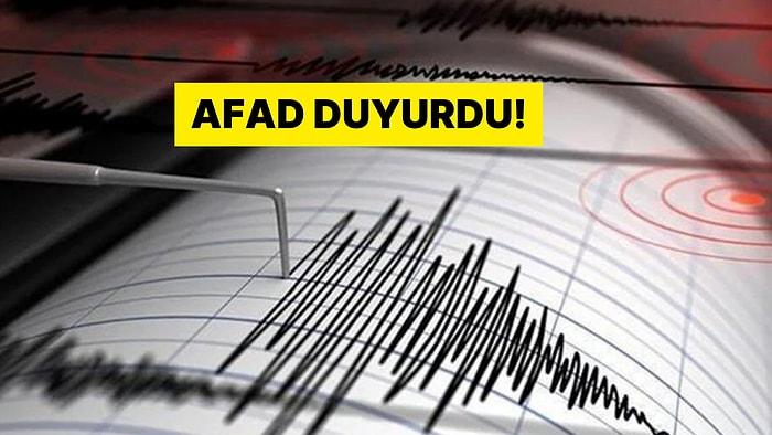 Antalya'da 4.2 Büyüklüğünde Deprem