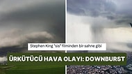 İstanbul Halkına Korku Dolu Anlar Yaşatan Ürkütücü Hava Olayı Downburst Nedir? Neden Olur?