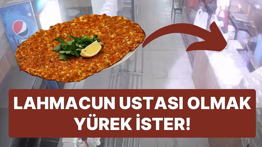 Lokantanın İçine Yıldırım Düştü, Usta Lahmacunları İhmal Etmedi