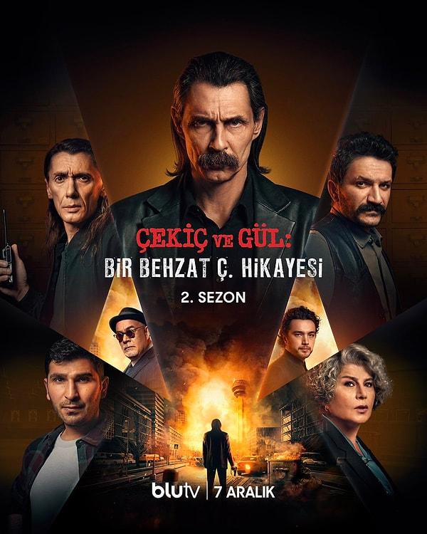 7 Aralık’ta sadece BluTV’de yayınlacak Çekiç ve Gül: Bir Behzat Ç. Hikayesi dizisinden yeni afiş...