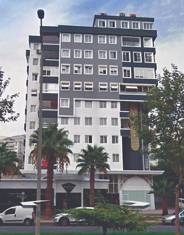 Bunlarda biri de hiç şüphesiz ki Kahramanmaraş'ın Onikişubat ilçesi Alparslan Türkeş Bulvarı'nda bulunan 10 katlı Ezgi Apartmanı oldu.