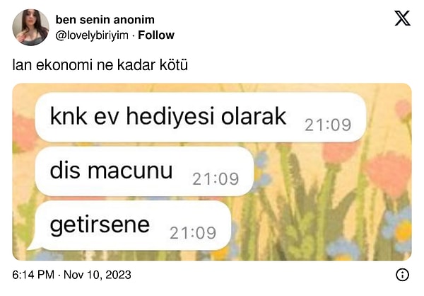 Ev hediyeleri şekil değiştirdi.