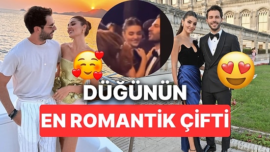 Hande Erçel ve Hakan Sabancı'nın Romantik Dansı Arkadaşlarının Düğününe Damgasını Vurdu