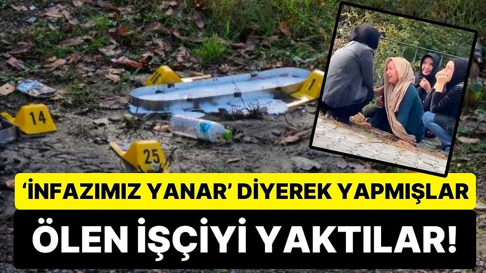 Kaçak Madende Hayatını Kaybeden İşçiyi Yakan Maden Sahipleri “İnfazımız Yanar” Diyerek Yakmışlar!