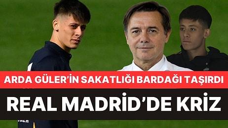 Arda Güler'in Yeniden Sakatlanması Kriz Çıkardı: Real Madrid Görevine Son Verdi