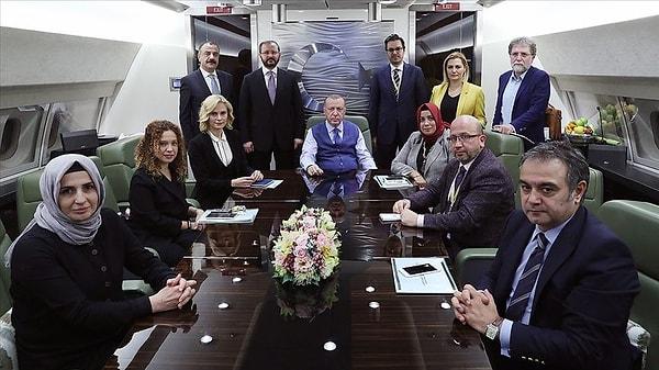 Erdoğan, Suudi Arabistan ziyareti dönüşü uçakta gazetecilere Sisi ile görüşmesini anlattı.