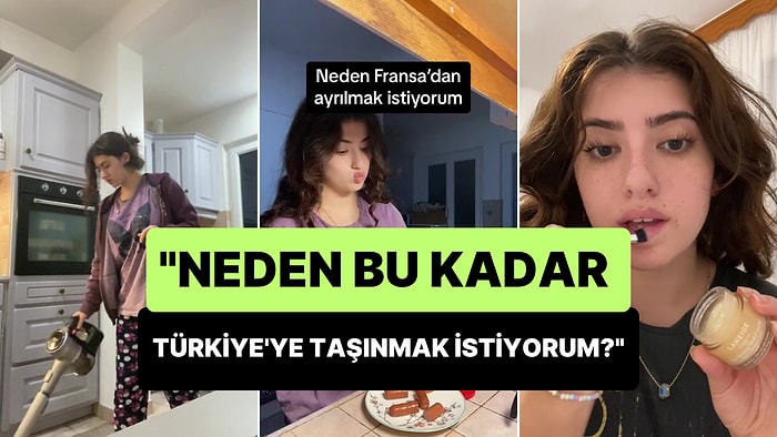 Fransa'da Doğup Büyüyen Kadın, Türkiye'ye Taşınmak İstemesinin Nedenlerini Açıkladığı Anlar ile Gündem Oldu