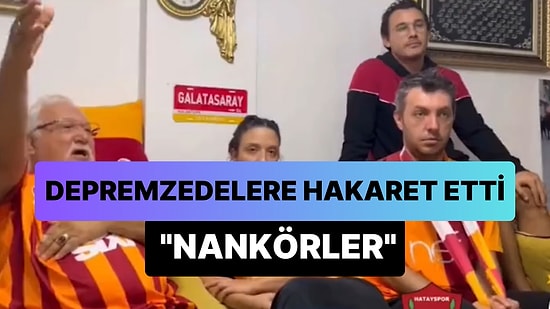 Mümtaz Reis Olarak Bilinen Fanatik Galatasaraylı Yayıncının Depremzedeler İçin Sarf Ettiği Sözler Tepki Çekti