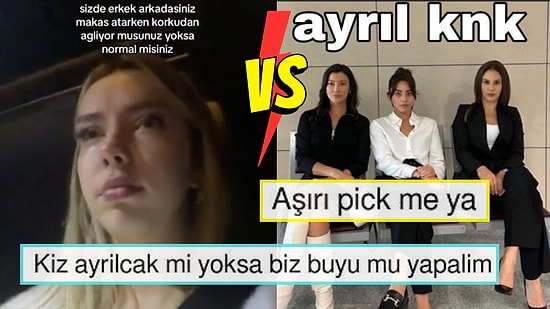 Makas Atan Sevgilisi Yüzünden Korkudan Ağlayan Genç Kadının Videosu Sosyal Medyayı İkiye Böldü