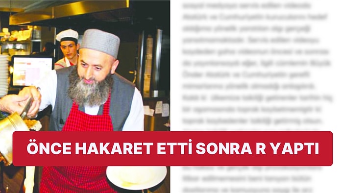 Yeni Açıklama Geldi: Üçler Döner'in Sahibi Mustafa Kemal Atatürk'e Hakaret Etmişti, Tepkilerden Sonra R Yaptı