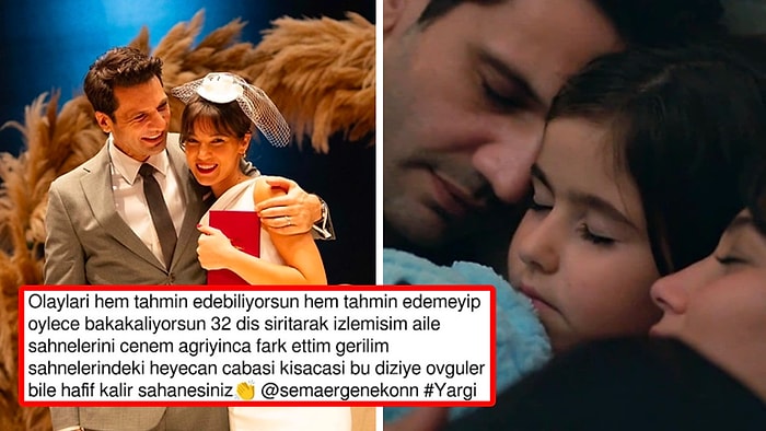 IlCey Düğünü, Ceylin'in İtirafı ve Mercan'ın Eve Gelişiyle Gündemi Yoğun Yargı'nın Son Bölümüne Gelen Tepkiler