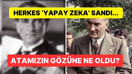 Atatürk'ün Bugüne Kadar Çekilmiş En Net Fotoğrafı Görenleri Uzaklara Daldırdı