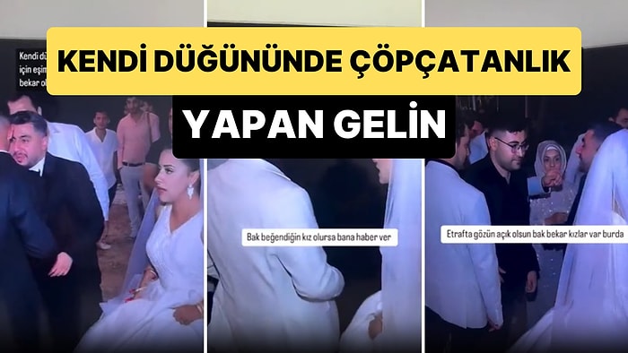 Kendi Düğününde Damadın Erkek Arkadaşları İçin Çöpçatanlık Yapan Gelin: 'Beğendiğiniz Kız Olursa Haber Verin'