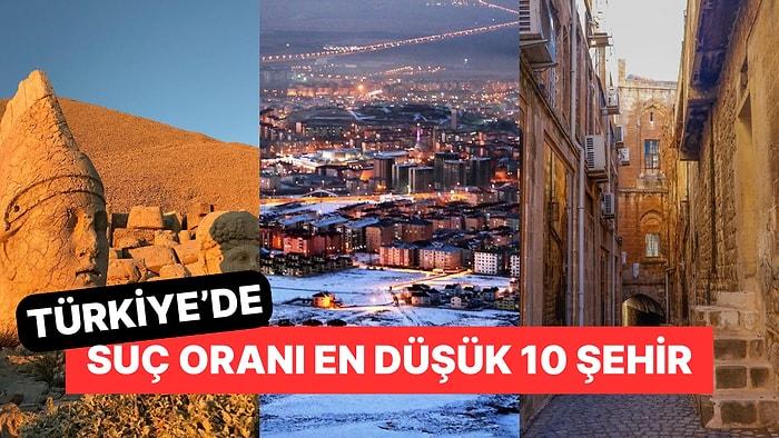 Türkiye'nin Suç Oranı En Düşük 10 Şehri Belirlendi