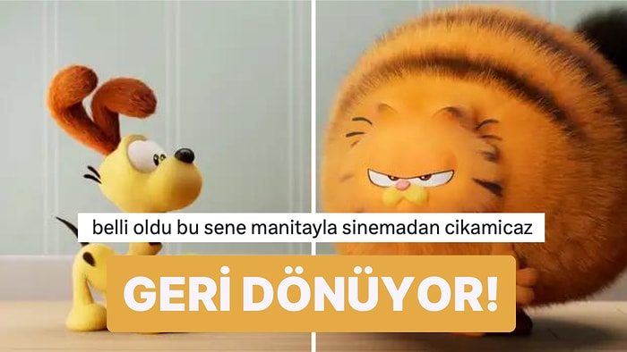 Çocukluğumuzun Sevilen Hikayesi Garfield Geri Dönüyor! Garfield Movie'den İlk Fragman Yayınlandı