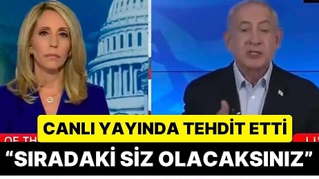 CNN Yayınında Sunucuya Sinirlenen Netanyahu Açık Açık Tehdit Etti: “Sıradaki Siz Olacaksınız"